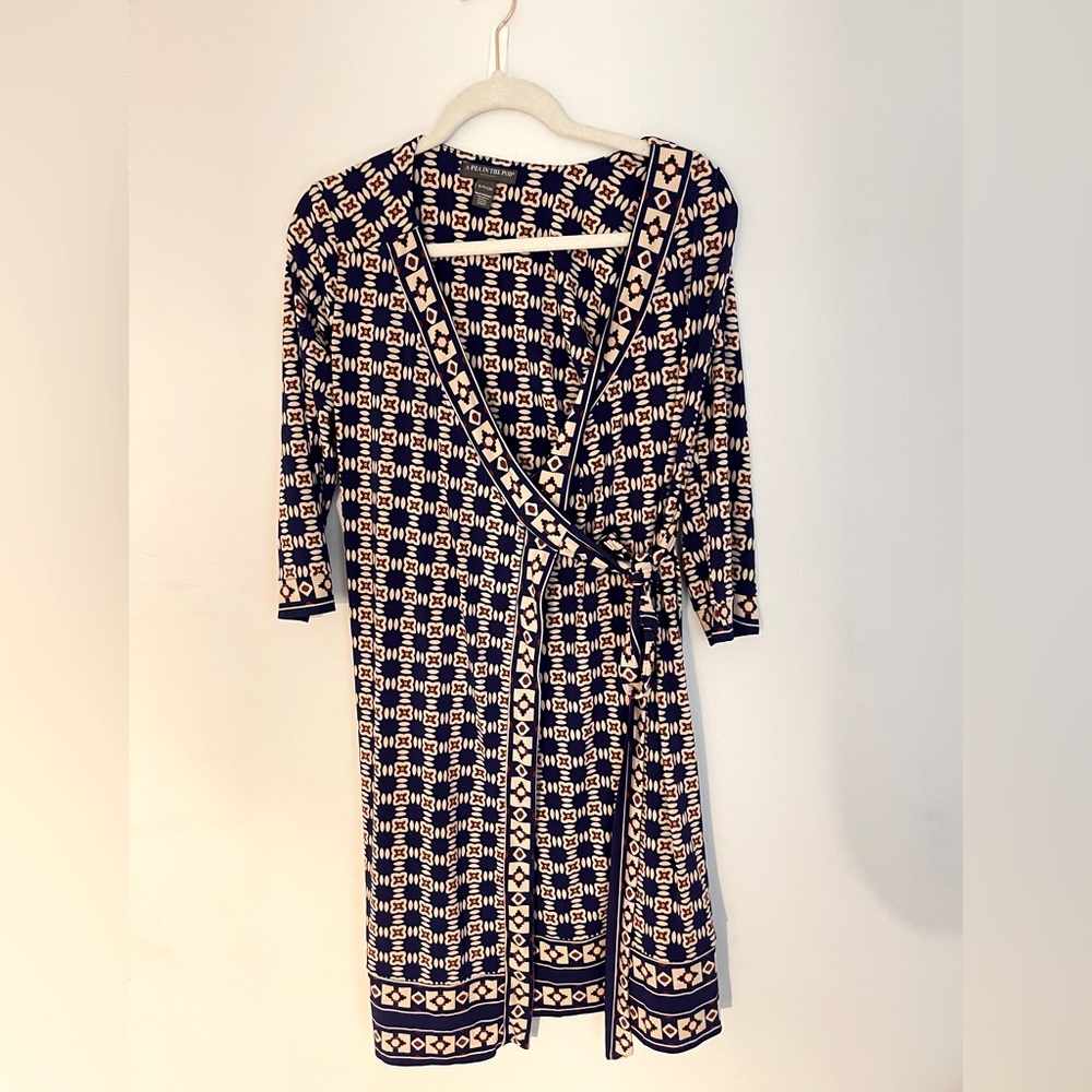 A Pea in the Pod Maternity wrap dress